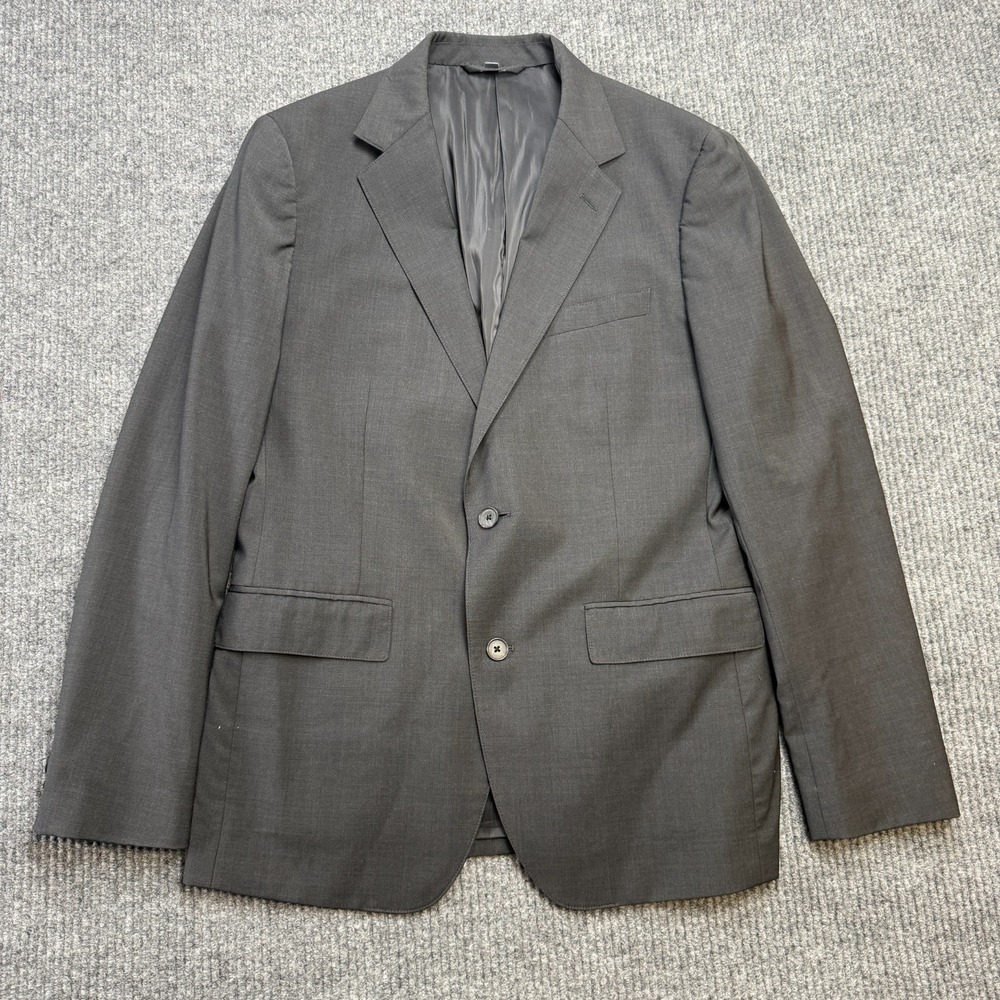 Bonobos Blazer Mens 40R Slim Fit Gray Marzotta Wool Suit Jacket Unstructured - Picture 2 of 16
